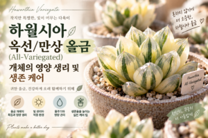 하월시아 올금 건강 케어 가이드